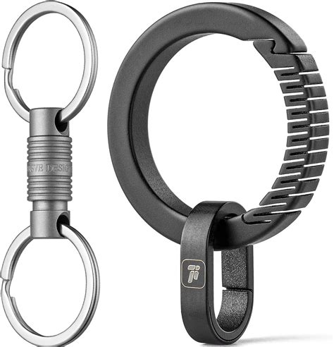 Amazon Fegve Titanium Quick Release Keychain Fegve Key Keychain