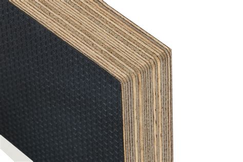 Mm Black Slip Resistant Phenolic Faced Mesh Plywood Sandwich Panel