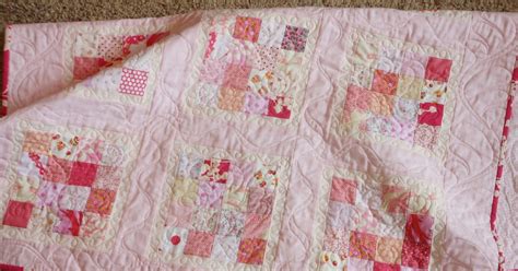 Creative Chicks Blushing Squares {a Finished Quilt}