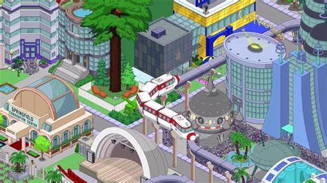 The Simpsons Tapped Out Monorail Tour 2018 Youtube