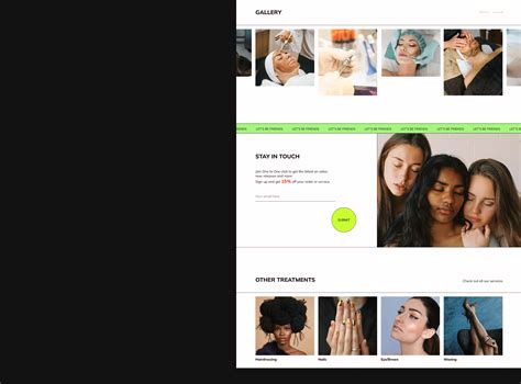 One to One - Beauty salon on Behance