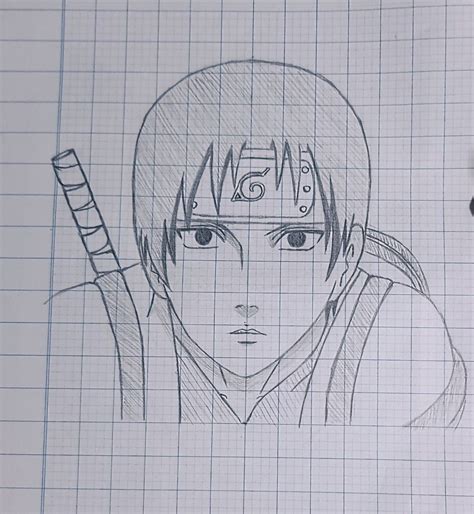 Naruto Sketch Drawing Anime Sketch Drawing Sketches Art Drawings