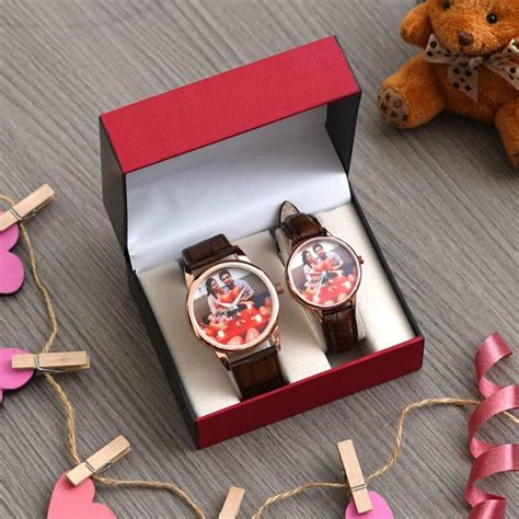 Personalised Couple Watch Set Couple Watches Anniversary Gift