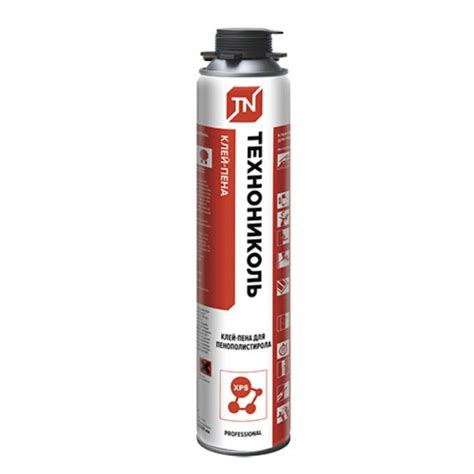 Клей-пена ТехноНИКОЛЬ Professional для пенополистирола (баллон) 0.74л ...