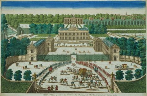 View And Perspective Of The Entrance To French School 18th Century