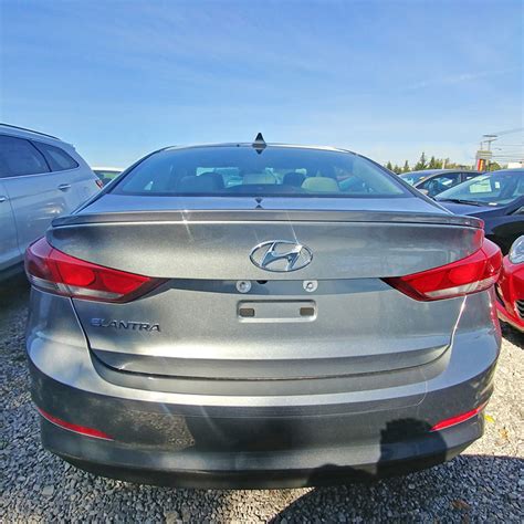 Flush Mount Spoilers Hyundai Elantra Factory Style Flush