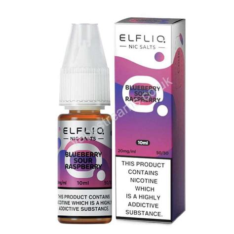 Elf Bar Elfliq Blueberry Sour Raspberry Nic Salt E Liquid Multibuy