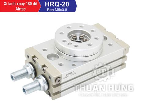 Xi Lanh Quay Khí Nén AIRTAC HRQ20 Xi Lanh Xoay 180 độ