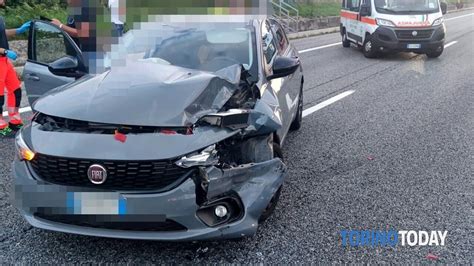 Incidente Collegno Tangenziale Scontro Mezzi Ferito 2 Settembre 2023 3