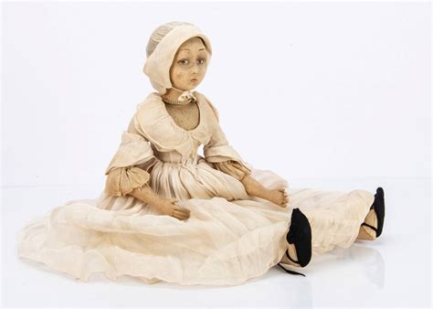 A 1930s Lenci Pressed Felt Boudoir Type Doll Auction