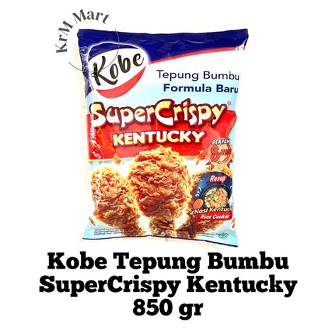 Jual Kobe Tepung Bumbu SuperCrispy Kentucky 850 Gr Super Crispy Krispi