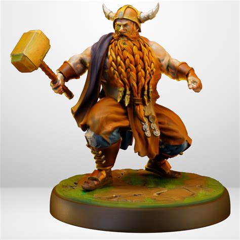 Hot Goblin 冒険者ドワーフ戦闘 ミニチュア ホットゴブリン ウォーハンマー