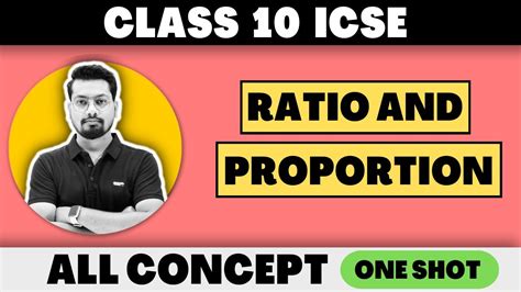 Ratio And Proportion One Shot Maths Class Icse Full