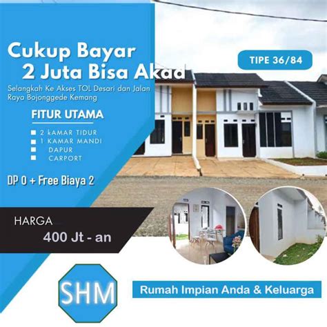 Rumah Nyaman Dan Asri Taman Semesta Mas Lokasi Strategis Harga