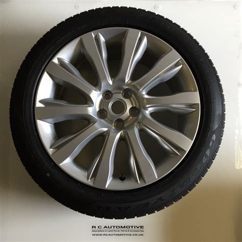 Range Rover L Style Sparkle Silver Spoke Alloy Wheels