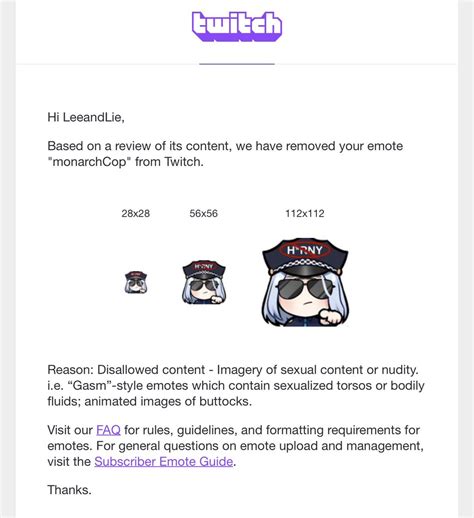 Fruity On Twitter Anti Horny Emote Banned When Literal Porn Is Streamed Daily On Twitch Could
