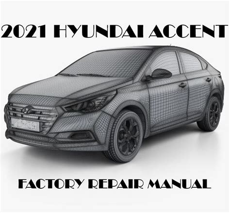 Hyundai Accent Repair Manual Oem Factory Service Manual