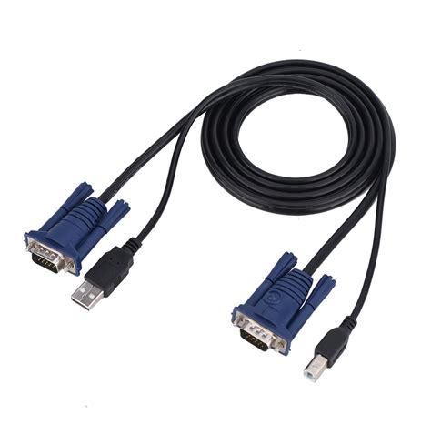 mgaxyff pcs kvm cable vga cable  kvm switch  usb  kvm multi