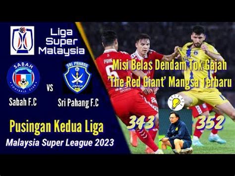 Sabah F C Vs Sri Pahang F C Rekod Pertemuan Head To Head Record