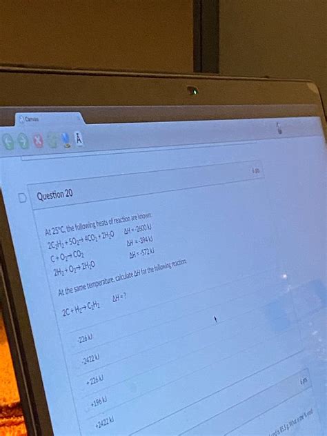 Solved Cara Question At C The Following Heats Of Chegg