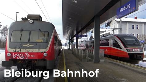 Austrian Trains Vlog 16 Bleiburg Station Near The Slovenian Border