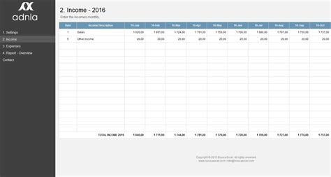 Simple Personal Budget Excel Template | Business Budget Excel Template ...