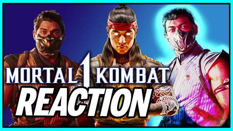 Mortal Kombat 1 Official Trailer Reaction Mortal Kombat 12 Release