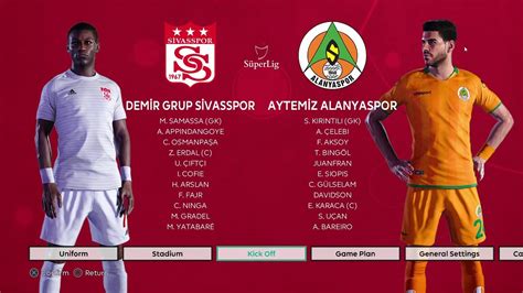 Sivasspor Vs Alanyaspor Yani 4 Eylul Stadyumu Turkyie Kupasi Semi