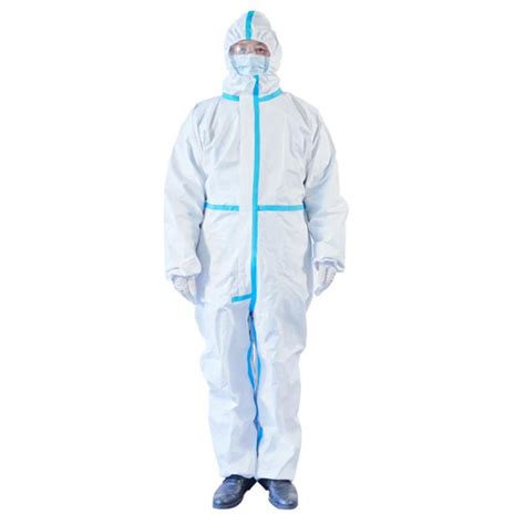 Disposable Plastic Anti Chemical Safety Full Body Biohazard Complete