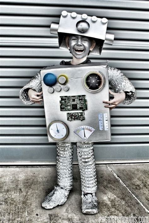 Cutest Cardboard Costumes Robot Costumes