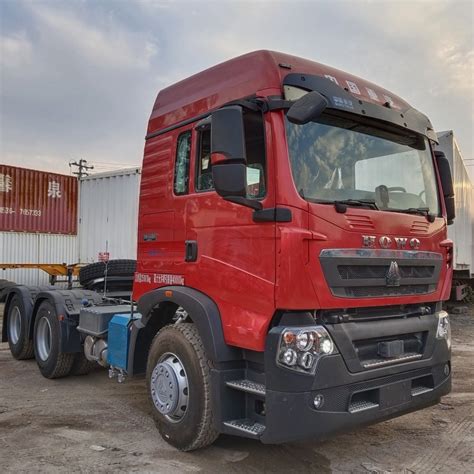 Sinotruk Howo Tx Hp New Face X Wheeler Tractor Head Truck In