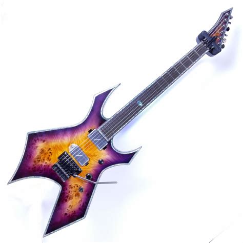 B C Rich Warlock Extreme Exotic With Floyd Rose Purple Haze Live Louder