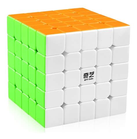 Paquete 4 Cubos Rubik Qiyi 2x2 3x3 4x4 5x5 Stickerless Mercado Libre