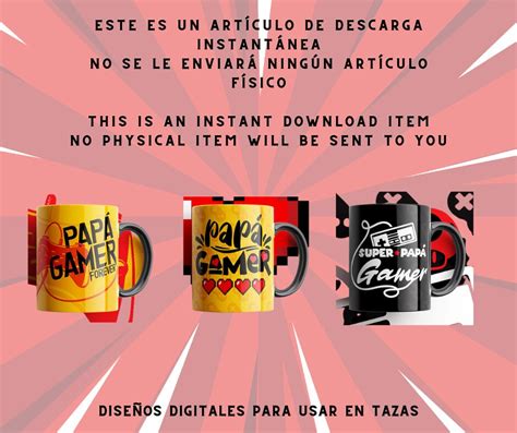 30 Plantillas Para Sublimar En Tazas Paquete De Arte Digital Dia Del