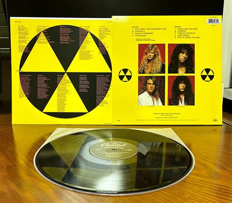 Megadeth Rust In Peace Vinyl Photo Metal Kingdom