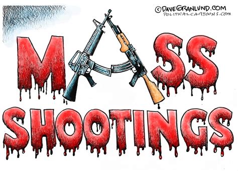 Political Cartoons Congressional Inaction On Mass Shootings