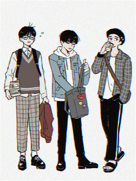 Art Outfits Anime Outfits Cool Outfits Casual Outfits Mens Outfits