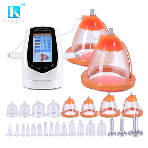 OEM Micro Current Red LED Body Slimming Breast Enlargement Pump Butt