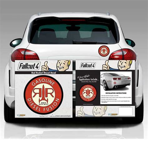 Fallout 4 Red Rocket Diesel Decal Fanwraps