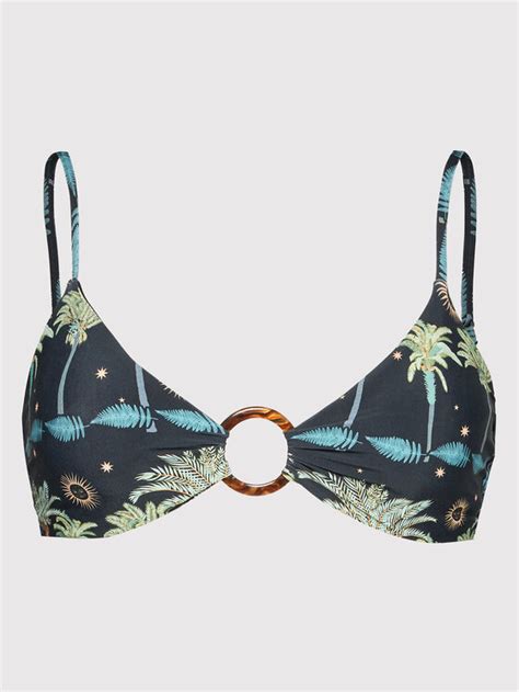 Malai Bikini Oberteil Palm Sunbeam Mazu T19136 Schwarz Modivo At