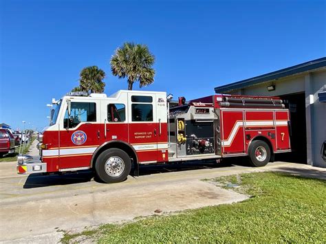 St Johns County Fire Rescue Engine 7 St Augustine Beach Flickr