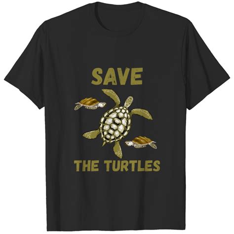 Save The Sea Turtles Skip Plastic Straws Marine T Shirt Sold By