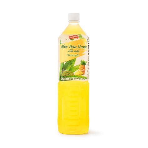 Get Shirakiku Aloe Vera Drink With Pulp Pineapple Flavor Delivered