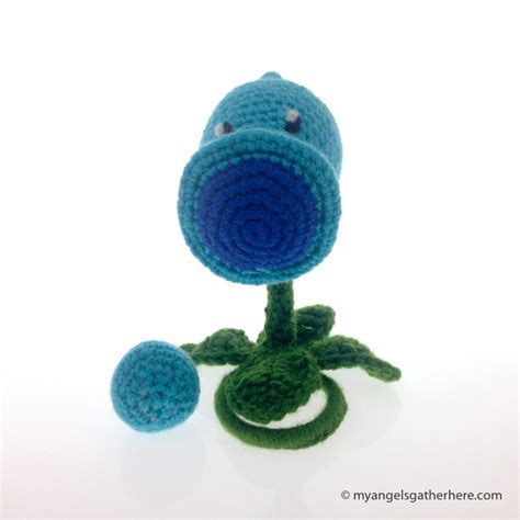 Blue Peashooter Plush