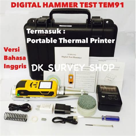 Jual Digital Test Hammer Digital Concrete Hammer Test Alat Uji