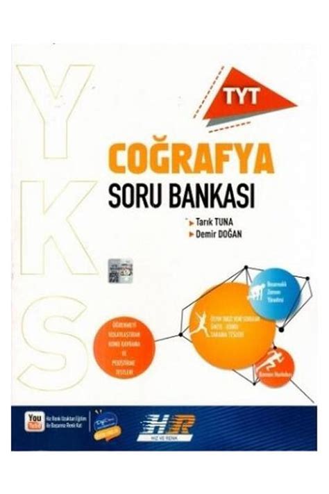 Hız ve Renk Yayınları TYT Coğrafya Soru Bankası