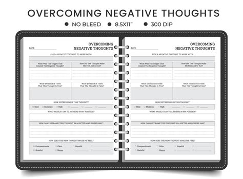 Challenging Negative Thoughts Worksheet Overcoming Negative Thoughts