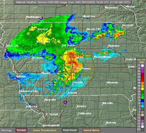 Hail Map For Des Moines Ia Interactive Hail Maps