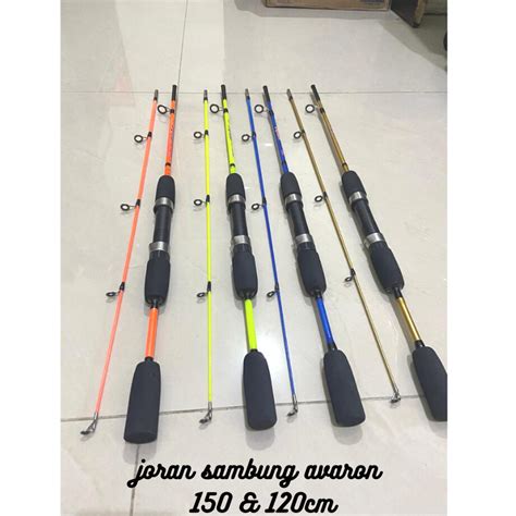 Joran Sambung Avaron Joran Spinning Fiber Solid Lentur Japan Style