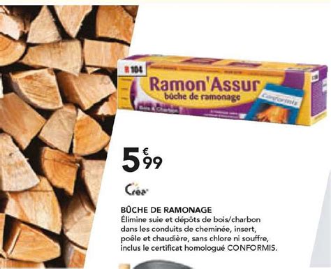 Promo Crea Bûche De Ramonage chez Les Briconautes iCatalogue fr